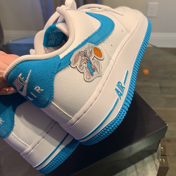 💙 New Space Jam Nike Air Force 1 - Picture 4 of 13